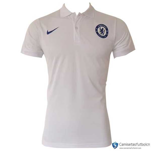 Polo Chelsea 2017-18 Blanco